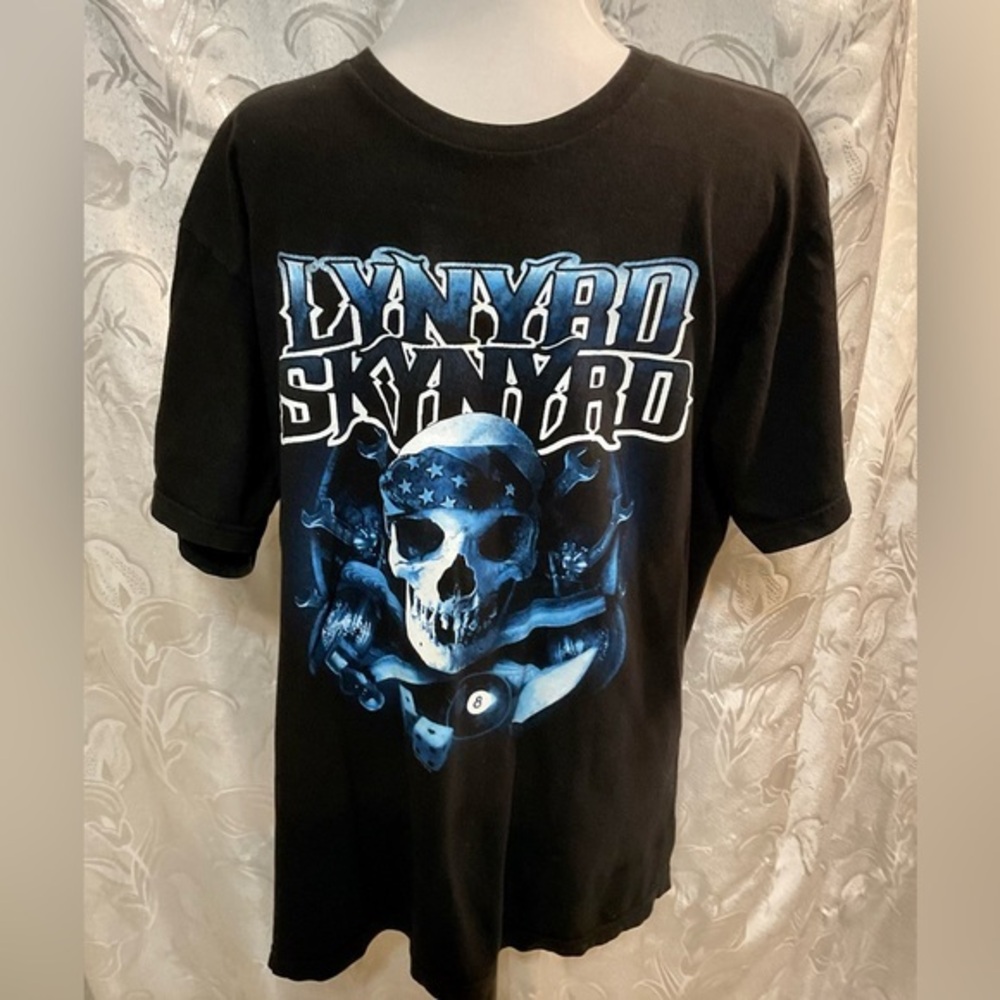 Winterland Classic Rock Lynard Skynard Black T-Shirt